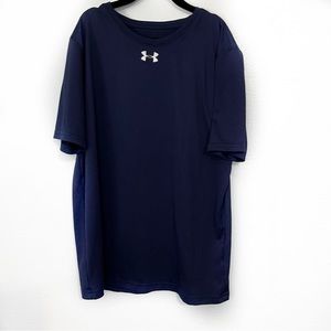 Under Armour Heat Gear Loose Navy Shirt